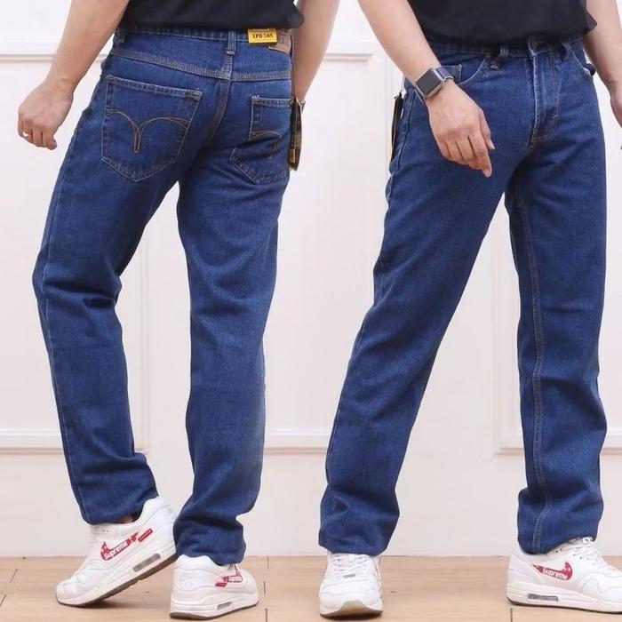 XPD 508 CELANA JEANS PRIA DEWASA POLA LEGULER STANDAR BAHAN HALUS TEBAL