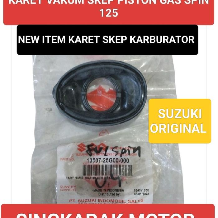 KARET SKEP PISTON GAS KARBURATOR SUZUKI SPIN 125 SATRIA FU 150 ORIGINAL Motorcycle
