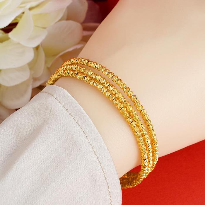 Gelang Biji Lada Copper Alloy Anti karat Bracelets JW100016-G gelang jax cincin titanium perhiasanan