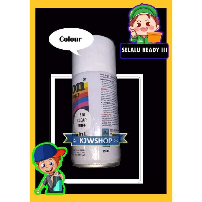 Clear Doff Dop Dof 810 DITON Cat Semprot DITON Spray Paint 150cc