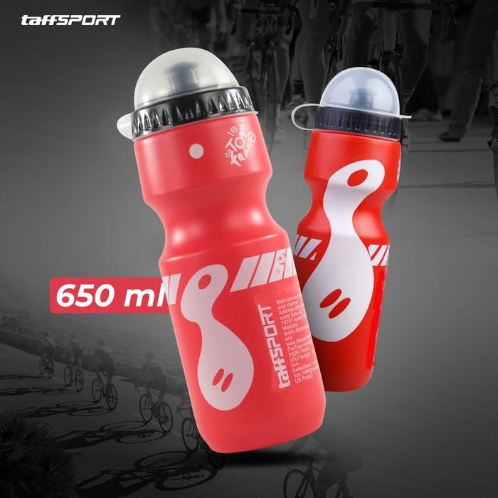 Grand Mall - Botol Minum Sepeda HDPE | Botol Olahraga Portable | Botol Air Dengan Cover