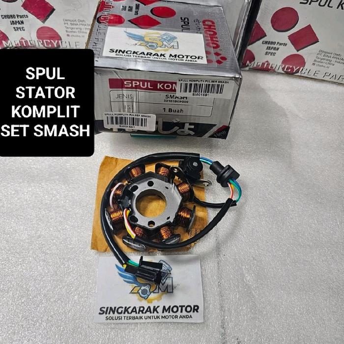 SPUL STATOR KOMPLIT ASSY SET SUZUKI SMASH CHOHO ORIGINAL