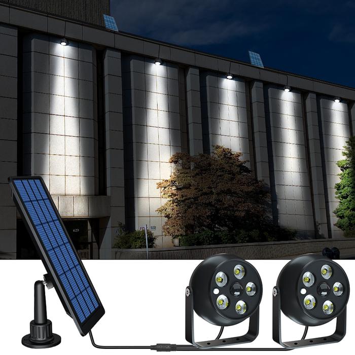 Lampu Sorot Surya Lampu Sorot Lanskap LED Dalam Ruangan Luar Ruangan