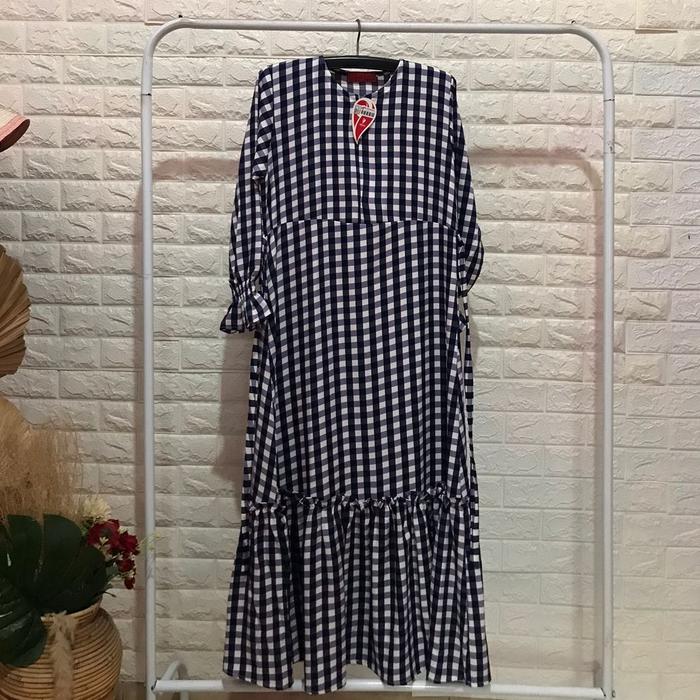 gamis kotak kotak by aflaha