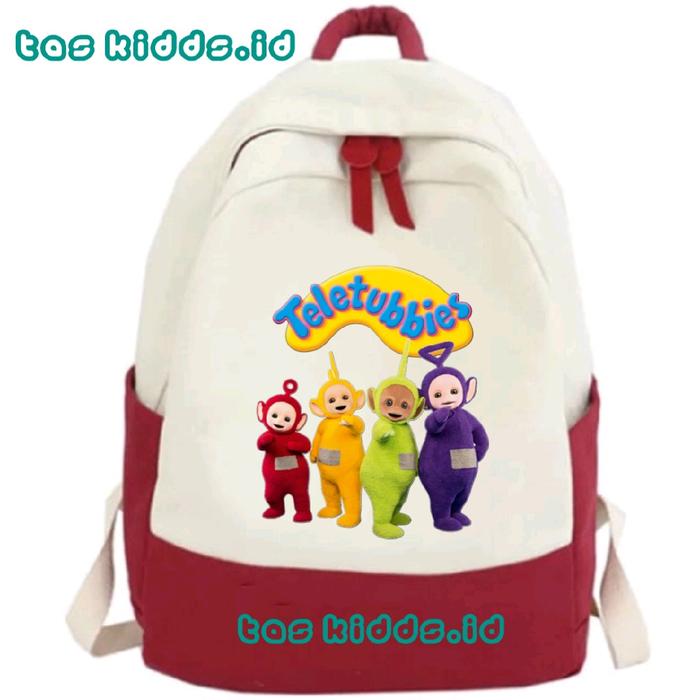 RANSEL ANAK TAS ANAK TELETUBIES (FREE NAMA ANAK) Backpack