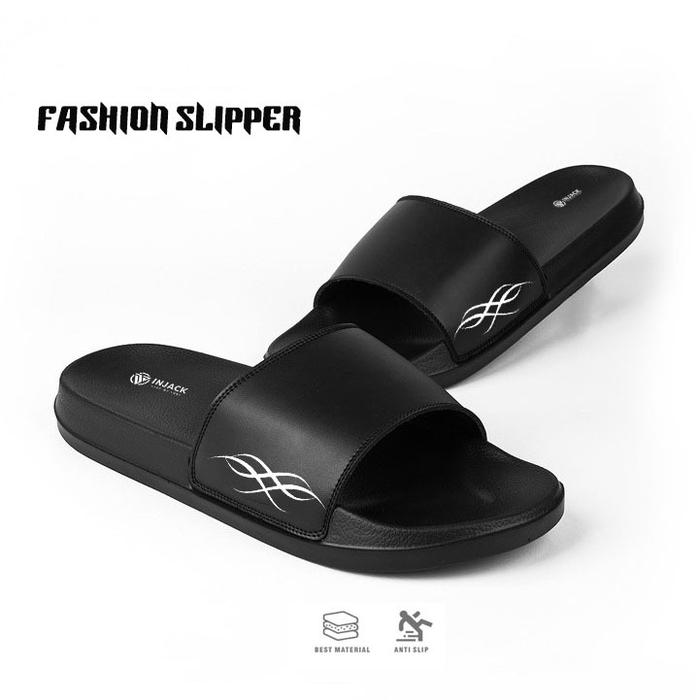 Sandal Flat Jelly / Sendal Flat Karet Unisex Slop Selop Pria Sport Tribal 33 Pylon Terbaru Termurah 