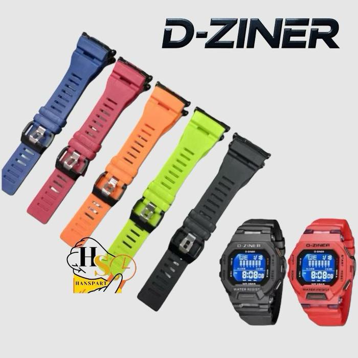 Ready•STRAP D-ZINER 8312 TALI JAM D-ZINER 8312 JAM TANGAN D-ZINER 8312 Diskon