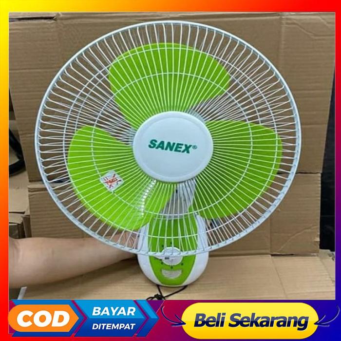 Kipas Angin Dinding Sanex 12 inch - Wall Fan Sanex 12 inch HEMBUSAN ANGIN SUPER KENCANG ORI