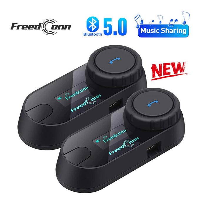 Freedconn T Com SC Bluetooth Motorcycle Intercom Helmet Headset Wireless Communication Interphone BT