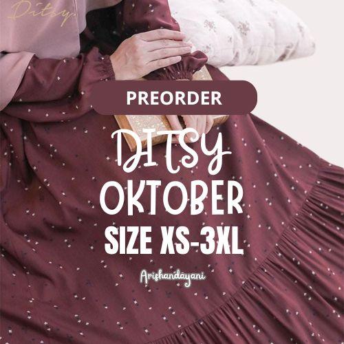 DITSY NIGHTGOWN SIZE XS,S,M,L,XL, DITSY DRESS