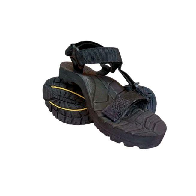 Sandal Gunung EIGER Jepit Hitam Pria Wanita Dewasa - Harga Murah, Kualitas Grade Ori - Tersedia di S