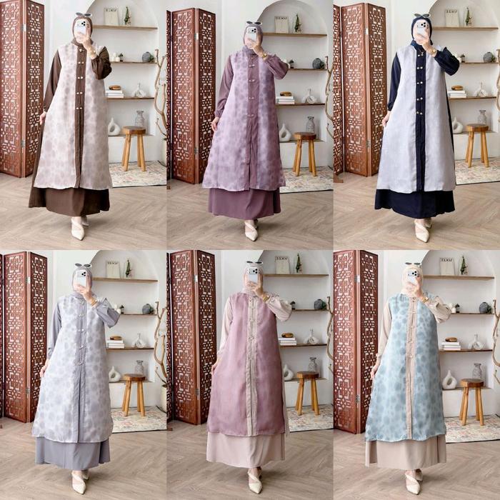Gamis Premium Azezeya Dress ORI Gagil by ova