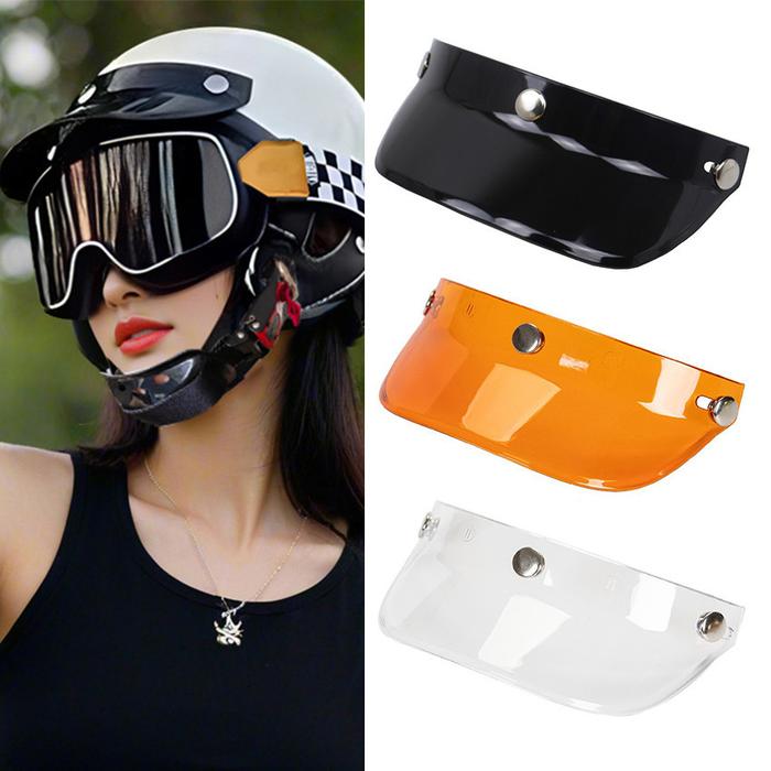 Pet / Topi Helm Slimhead 3 Snap Universal Vintage Japan / Pet Slim Head Pet Shorty Chip Untuk Semua