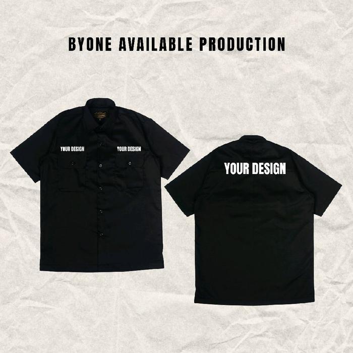 Custom Workshirt Bordir - Custom Workshirt Satuan - Workshirt Bordir Satuan - kemeja custom satuan -