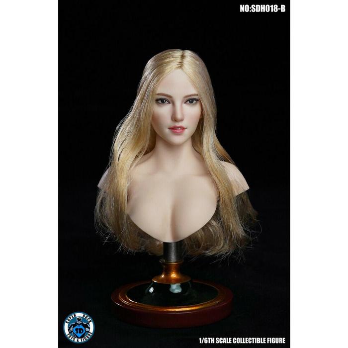 SUPER DUCK 1:6 SDH018B Head Sculpt For 12'' Female Phicen TBLeague