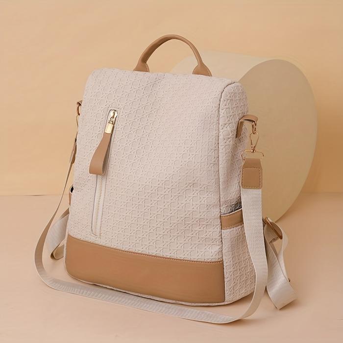 Tas Backpack Kekinian untuk Wanita Kuliah Backpack Kulit Ransel