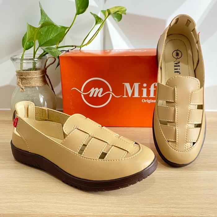 ALIYA SEPATU SLIPON WANITA FLATSHOES MIF ORIGINAL