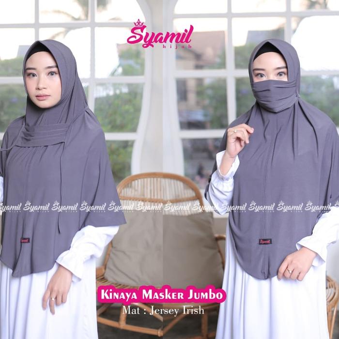 Hijab Instan Kinaya Masker Jumbo