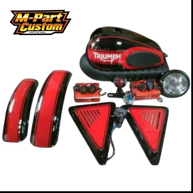 Paket Tangki Motor TANGKI MOTOR [GM] tangki custom paket hemat MOTOR CUSTOM