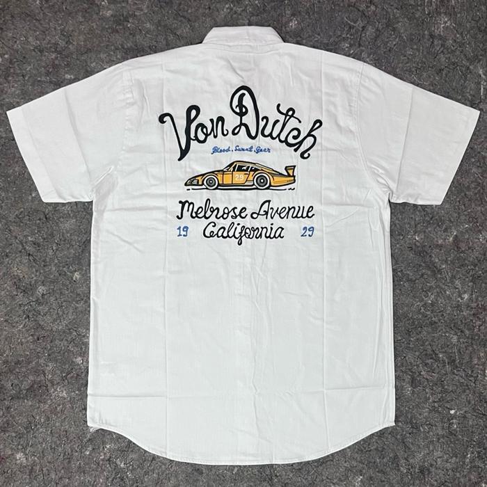Workshirt Von Dutch 1806 White New Original Store
