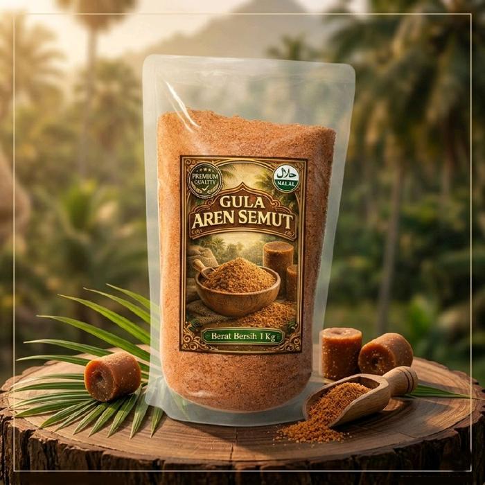 Gula Aren Semut 1 kg Manis Alami & Lembut Bubuk Mudah Lembut Citra Sentosa