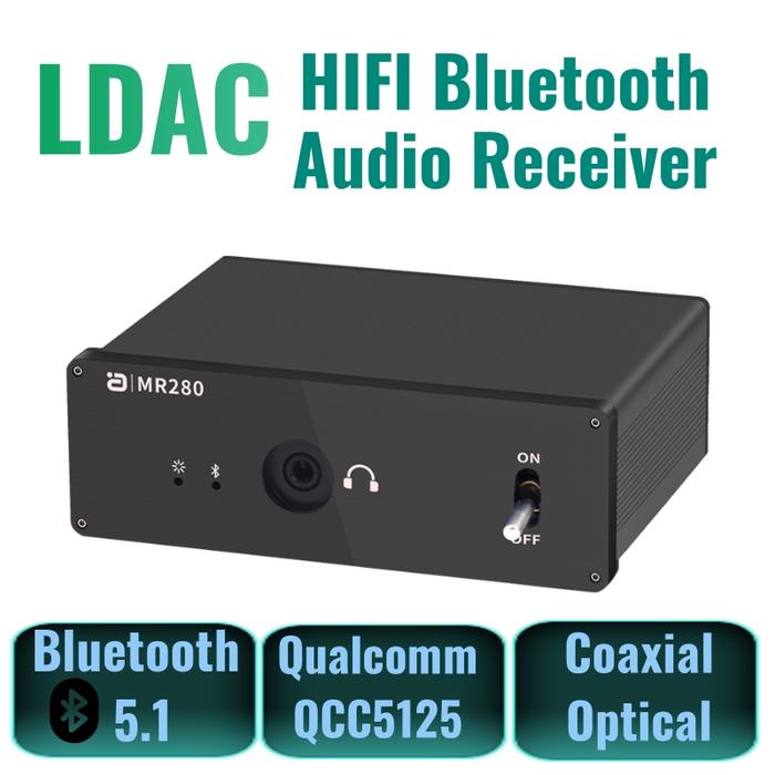 DAC Bluetooth 5.1 Audio Receiver Hi-Res for