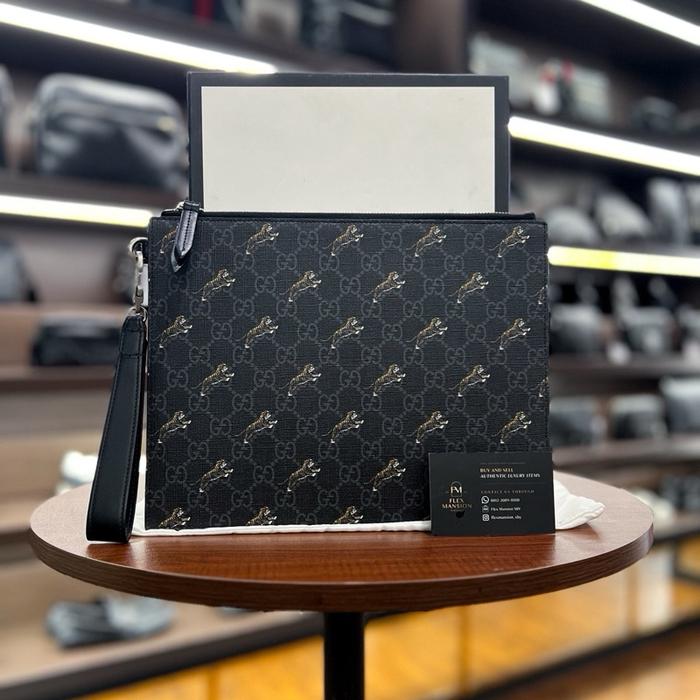 Gucci Jumping Tiger Clutch