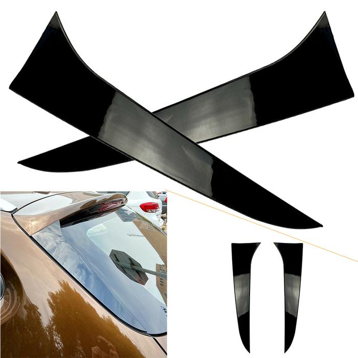 For BMW E84 X1 2009-2015 Car Rear Window Side Spoiler