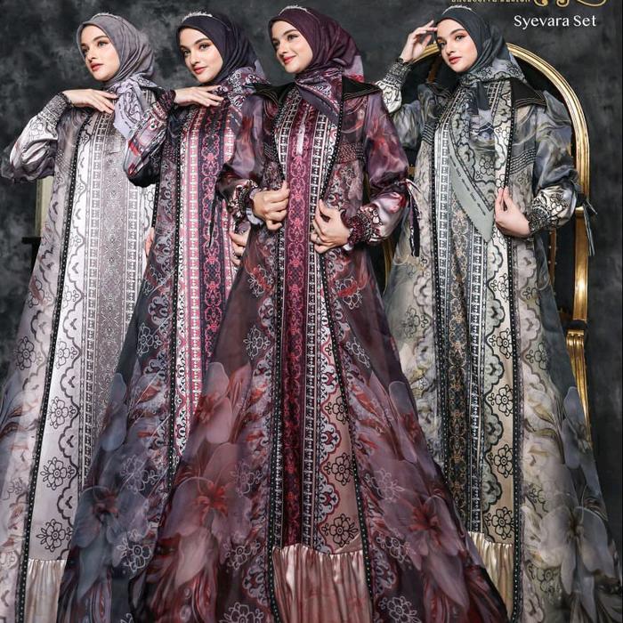 Gamis Syevera set by Ivas Production