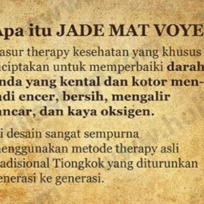 Imperial Jade Mat Voye Matras Kesehatan Matras Terapi Kesehatan