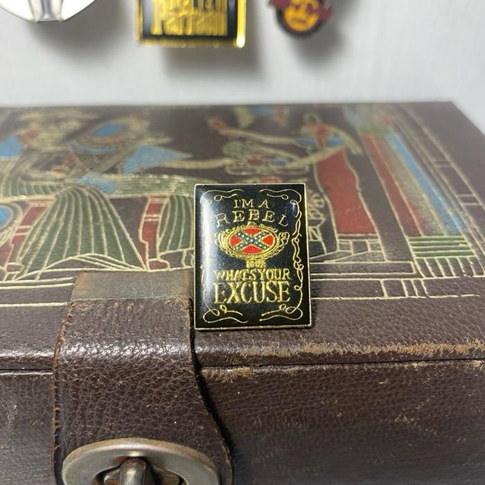 Vintage i’m a rebel Enamel Pin
