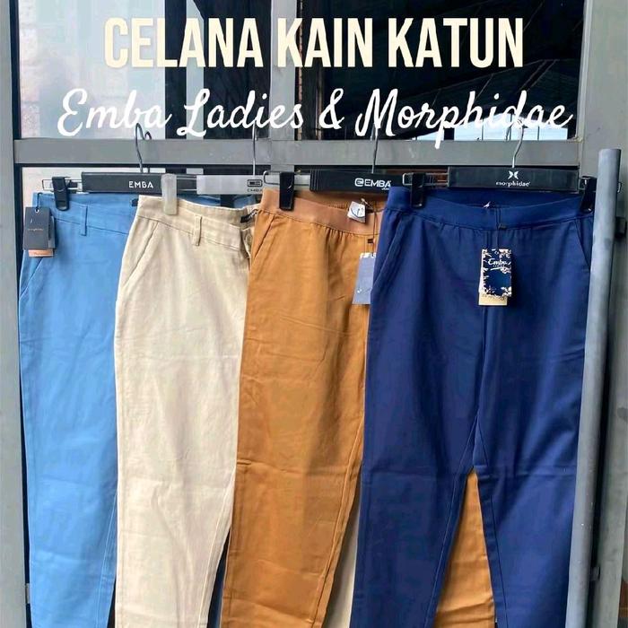 CELANA REJECT EMBA LADIES & MORPHIDAE KAIN KATUN