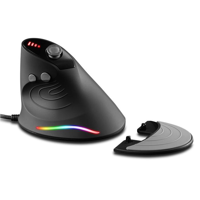 Vertical Mouse Right Hand Gaming LED Wired Mouse Optical Desktop