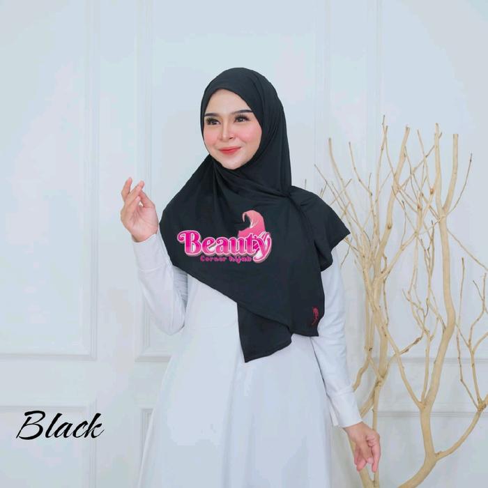 Hijab Instan Iner Jersey/Bergo Instan Iner Jersey/Kerudung Khalewale - Model Khimar/Bergo Instan, Ba
