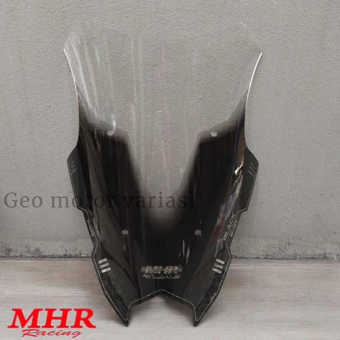 Windshield Visor Nmax NEO/NEO S / Nmax TURBO Black Series Original MHR RACING 100%