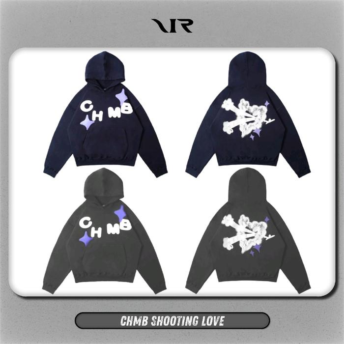HOODIE BOXY CHAMBREDELAVAIN CHMB SHOOTING LOVE