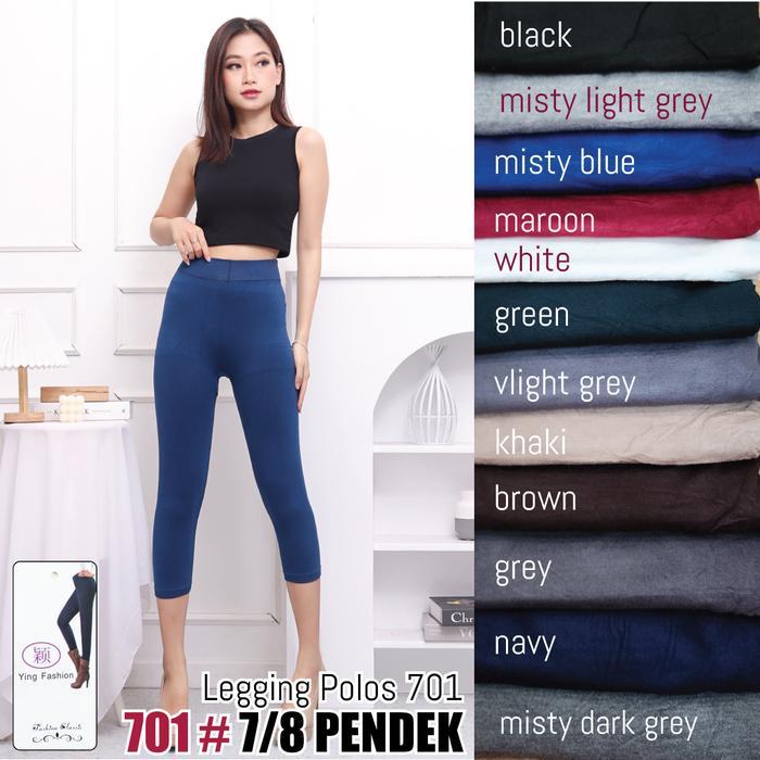 CG502 LEGGING POLOS PENDEK 701 / LEGGING IMPORT PENDEK YING FASHION SALE