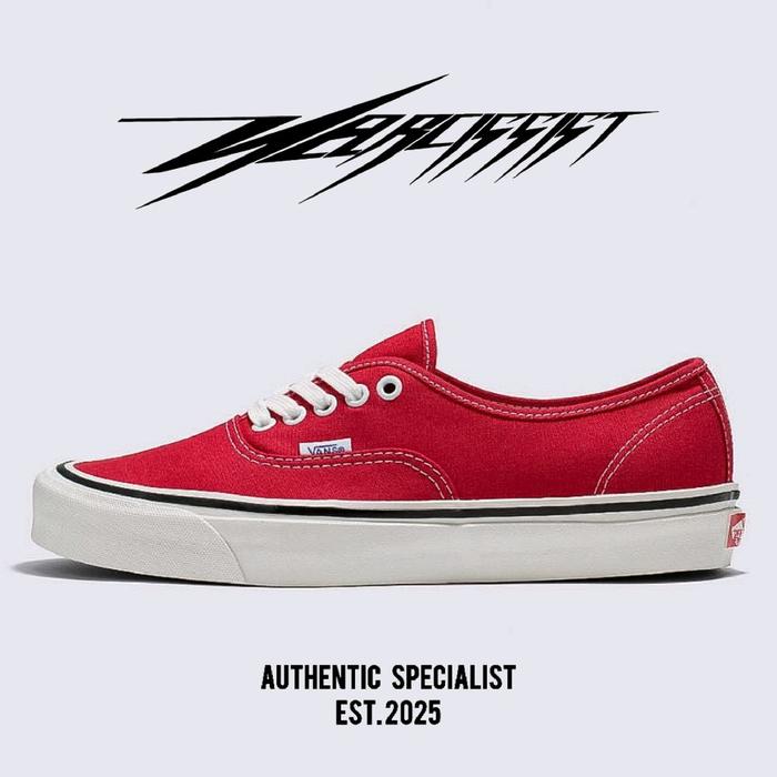 VANS AUTHENTIC 44 DX ANAHEIM RACING RED BNIB ORIGINAL