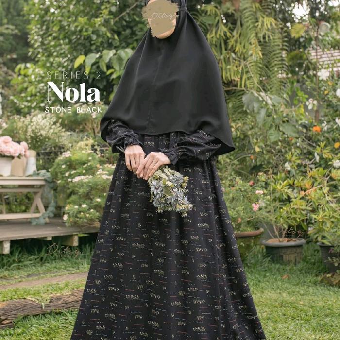 Nola Stone Black by Ditsy