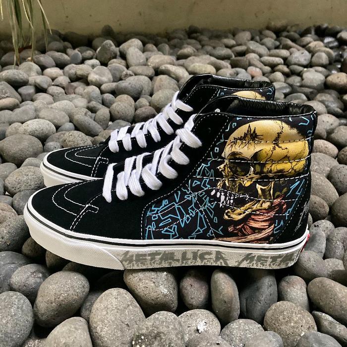VANS x METALLICA (30th Anniversary) Classic Sk8-Hi "Pushead" - 38.5 (US 6.5)
