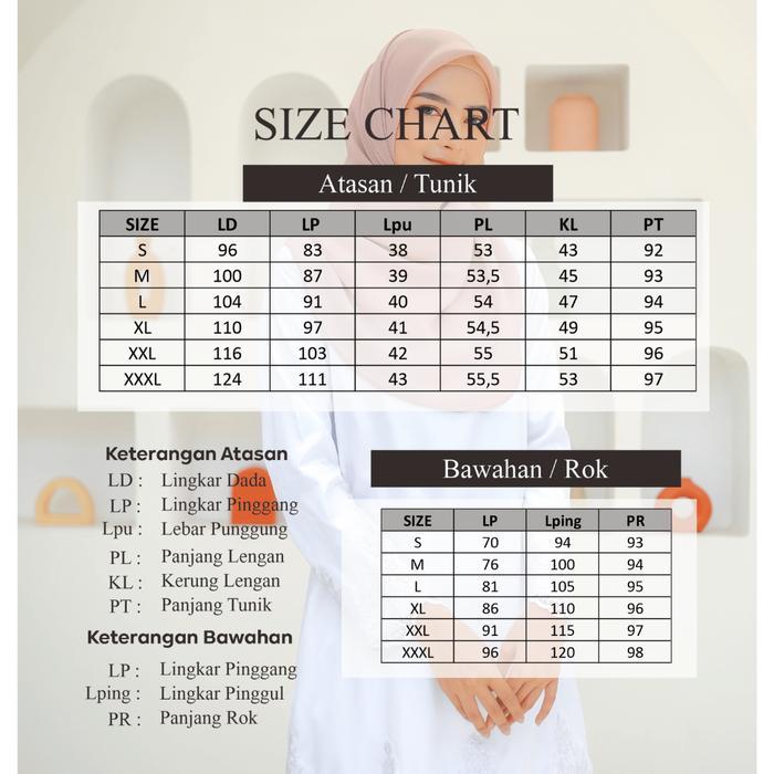 Baju Setelan Kurung Melayu Wanita Modern Brokat Renda Akad Adat Malaysia Perempuan Putih Atasan Bawa