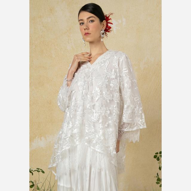 Zalia Adiratna Sequin Top Wanita [ZL0225EAP4009C]