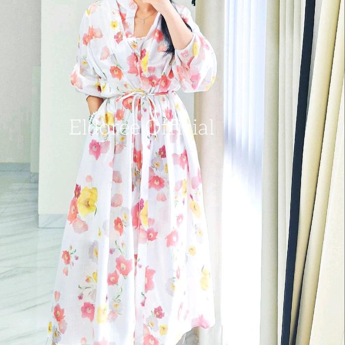 ELDOREE_ DRESS ZIMMER FLOWER