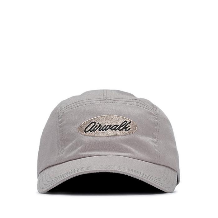 Airwalk Unisex Sino 5 Panel Cap- Misty Grey