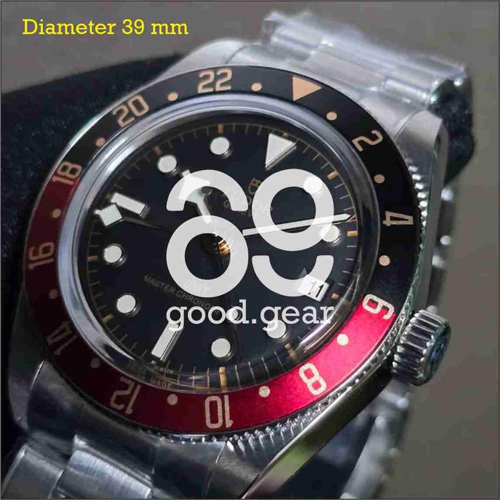 Tudor Goodgear Watch BB GMT Automatic Diameter 39mm Caliber MT5612Z Strap Oyster Kaca Safir Bahan St
