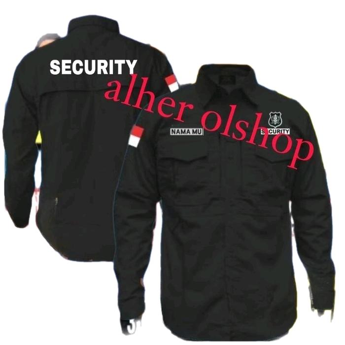kemeja tactical SECURITY baju tactical SECURITY seragam tactical SECURITY kemeja SECURITY baju SECUR