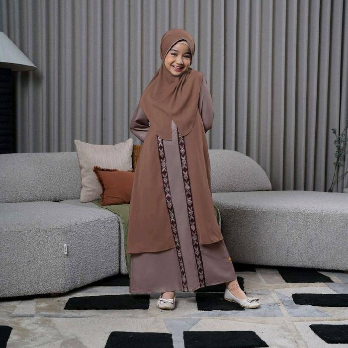 Nibras Gamis kids-Vidya/gamis kids/gamis kecil/gamis new/gamis anak