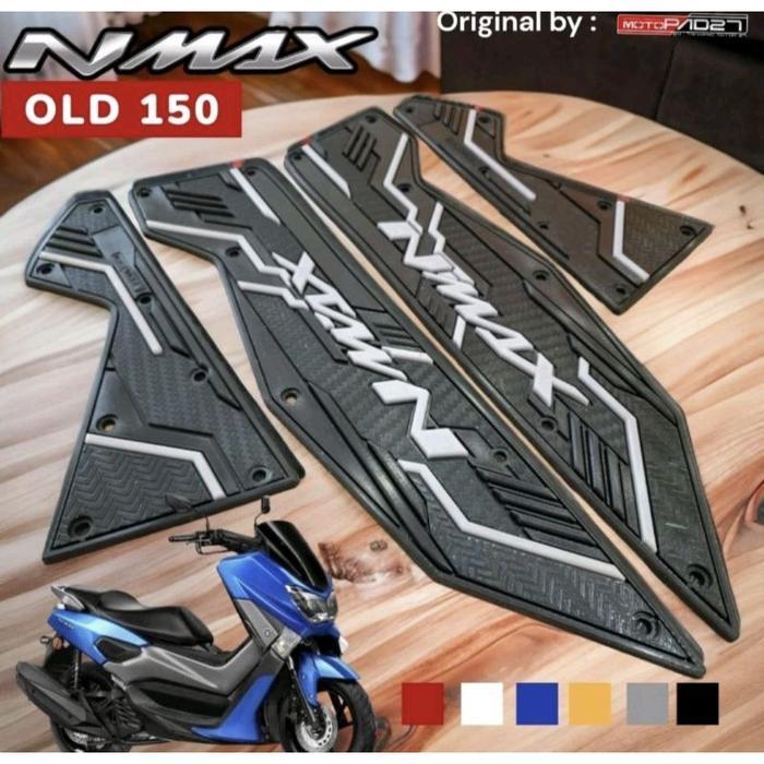 Sale Karpet Motor Nmax Old - Pijakan Kaki Nmax Old - Bordes Motor Nmax Old 2015 - 2019 Karet - Karpe