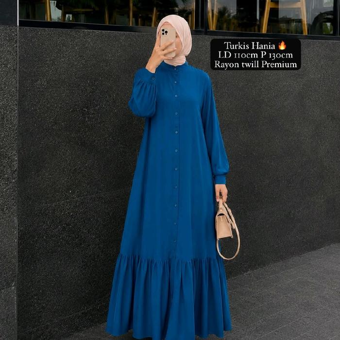 HANIA DRESS BAHAN RAYON BY 3POINT