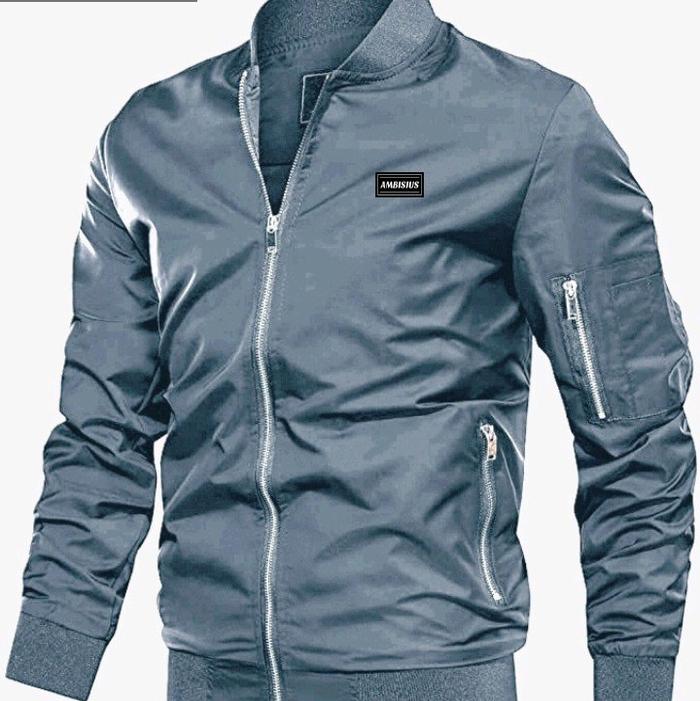 jaket bomber polos jaket bomber pria jaket bomber trendy jaket bomber anti air jaket bomber terbaru 
